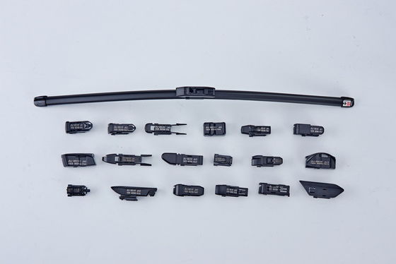 Rectangular Heavy Duty Windshield Wiper Blades Multiadaptors Wind Screen Wipers