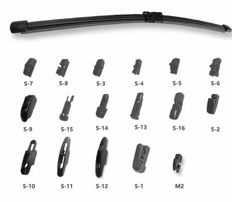 Flexible Design 18 Inches Car Composite Wiper Perfect for All Weather Conditions